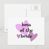 Brautkorb Postkarte (Vorne/Hinten)