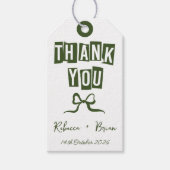 Brautkraut Geschenkanhänger (Vorderseite)