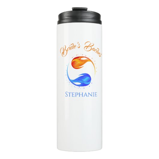 Brautmädchen-Geschenke- Thermosbecher (Vorderseite)