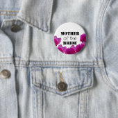 Brautmutter-Anstecker mit Rosen Button (Beispiel)