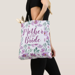 Brautmutter-Aquarell-Blumenmuster Tasche
