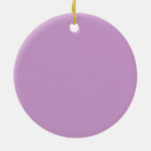 Brautmutter auf Lila Lila Keramikornament (Hinten)