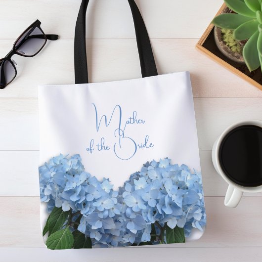 Brautmutter Blue Heaven Hortensie Tasche