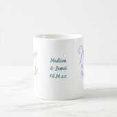 Brautmutter Blumenbrief Custom Hochzeit Kaffeetasse (Mittel)