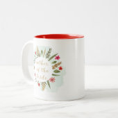 Brautmutter Blumenrot Kaffeetasse  (Vorderseite Links)