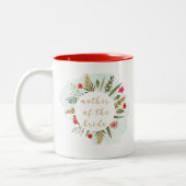 Brautmutter Blumenrot Kaffeetasse  (Links)