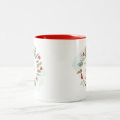 Brautmutter Blumenrot Kaffeetasse  (Mittel)
