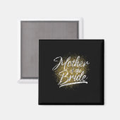 Brautmutter Brautparty Brautjungfer Abschied Magnet (Vorderseite/Rückseite)