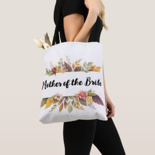Brautmutter Burgunder Blumen Herbst Hochzeit Tasche