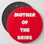 Brautmutter Button (Vorne & Hinten)