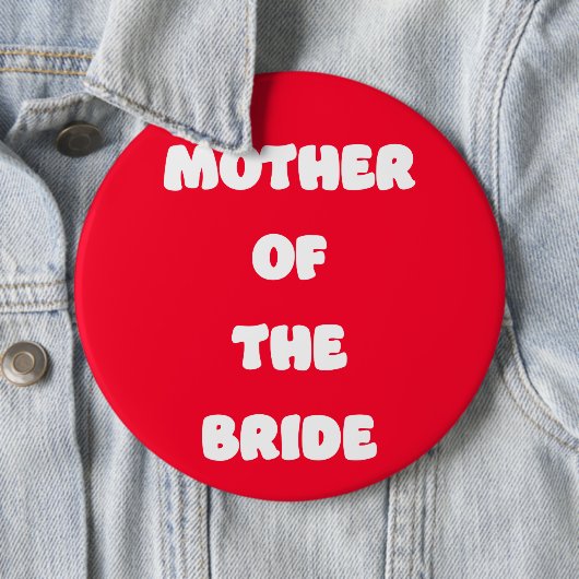 Brautmutter Button (Beispiel)