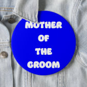 Brautmutter des Bräutigams Button (Beispiel)