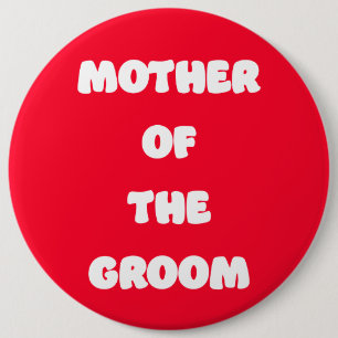 Brautmutter des Bräutigams Button