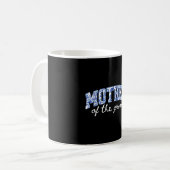Brautmutter florales blaues Chinoiserie Kaffeetasse (Vorderseite Links)