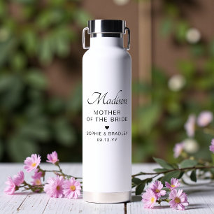 Brautmutter Hochzeit individuell personalisiert Trinkflasche