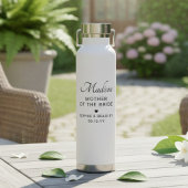 Brautmutter Hochzeit individuell personalisiert Trinkflasche