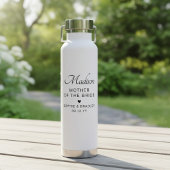 Brautmutter Hochzeit individuell personalisiert Trinkflasche