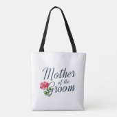 Brautmutter Hochzeit Kalligrafie | Einkaufstasche Tasche (Rückseite)