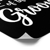 Brautmutter Hochzeit Mutter Lustiges Andenken Poster (Ecke)