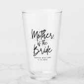 Brautmutter Hochzeitsbrauch Glas (Vorderseite)
