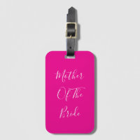 Brautmutter-Hochzeitsgeschenk in heißem Rosa