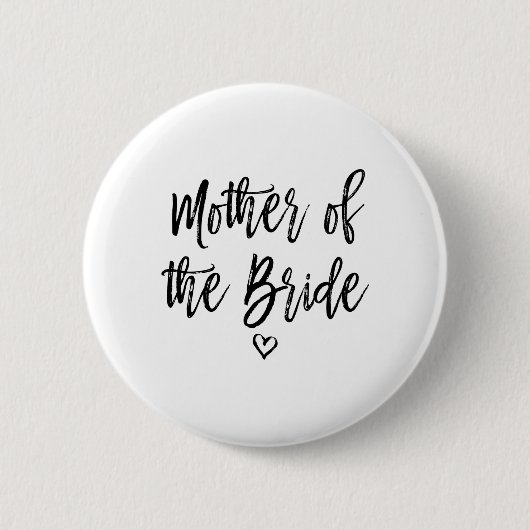 Brautmutter-Hochzeitsskript-Lanyard-Trage Button (Vorderseite)
