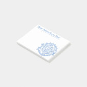Brautmutter in individueller Farbe und Text Post-it Klebezettel (angewinkelt)