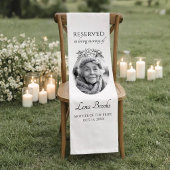 Brautmutter In Loving Memory Hochzeit Kurzer Tischläufer