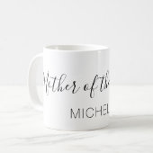 Brautmutter mit Namen Kaffeetasse (Vorderseite Links)