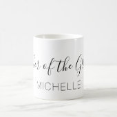 Brautmutter mit Namen Kaffeetasse (Mittel)