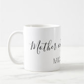 Brautmutter mit Namen Kaffeetasse (Links)