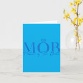 Brautmutter Mob Hochzeit Mama Cute Karte (Gelbe Blume)