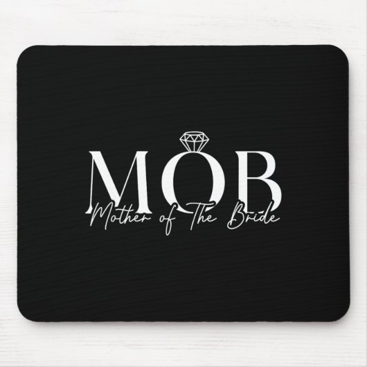 Brautmutter Mob Hochzeit Mama Cute Mousepad (Vorne)