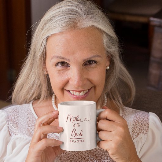 Brautmutter Pinke Pfingstrose Hochzeit Kaffeetasse