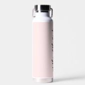 Brautmutter Rosa Hochzeits- Trinkflasche (Vorne)
