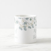 Brautmutter Rustikales Eukalyptus Kaffeetasse (Mittel)