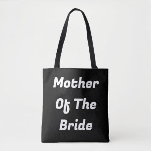 Brautmutter Schwarz Weiß Elegantes Geschenk Tasche