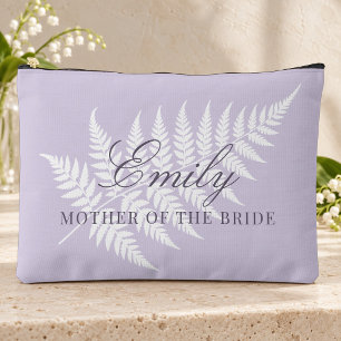 Brautmutter Soft Lavender White Fern Large Zubehörtasche