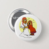 Brautmütterfeier zum Hochzeitstag Button (Vorne & Hinten)