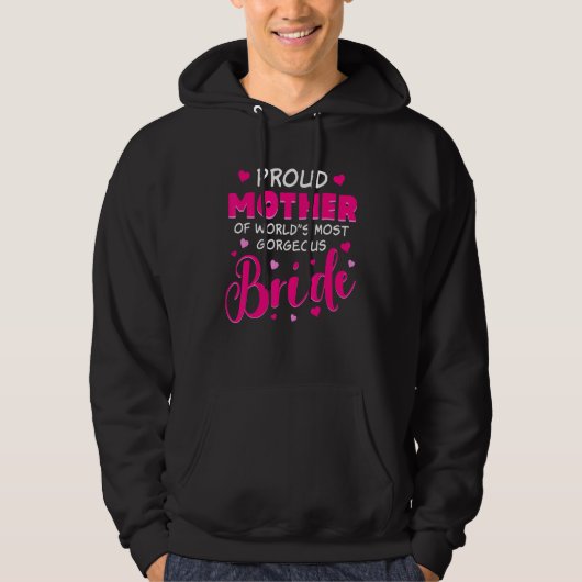 Brautmütterkleid für Mutter der Mutter Hoodie (Vorderseite)