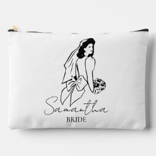 Brautname Geschenk Zubehörtasche