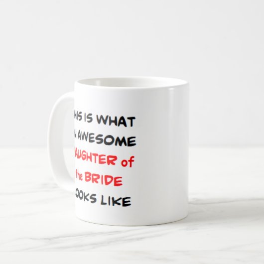 Brautochter, phantastisch kaffeetasse (Vorderseite Links)