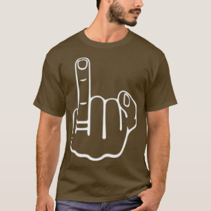 Brautpaar Finger das Bräutigamspaar sein und ihr T-Shirt