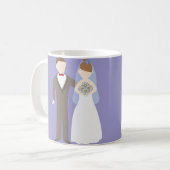 Brautpaar Kaffeetasse (Vorderseite Links)