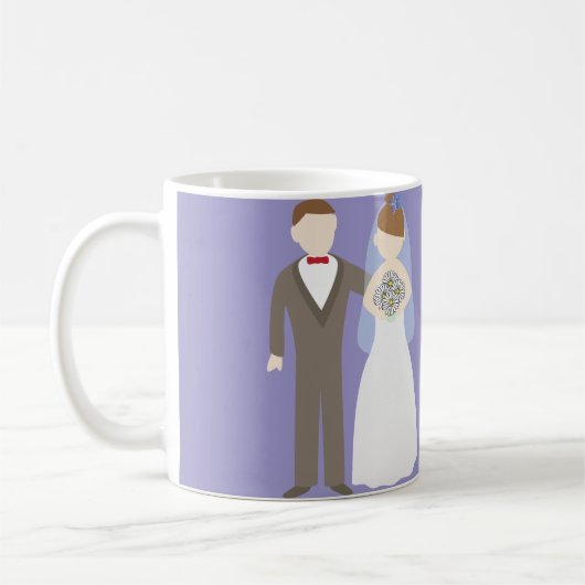 Brautpaar Kaffeetasse (Links)