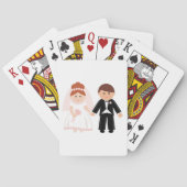 Brautpaar Spielkarten (Rückseite)