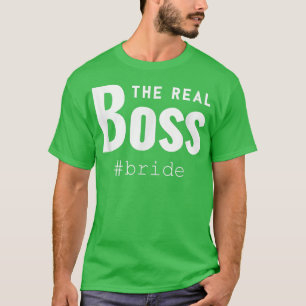 Brautpaare, die die Boss Wedding 20 T-Shirt