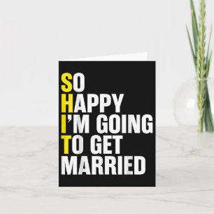Brautpaare Funny Verlobung Hochzeit Karte
