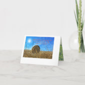 Brautparh Stroh Einladung (Rückseite)