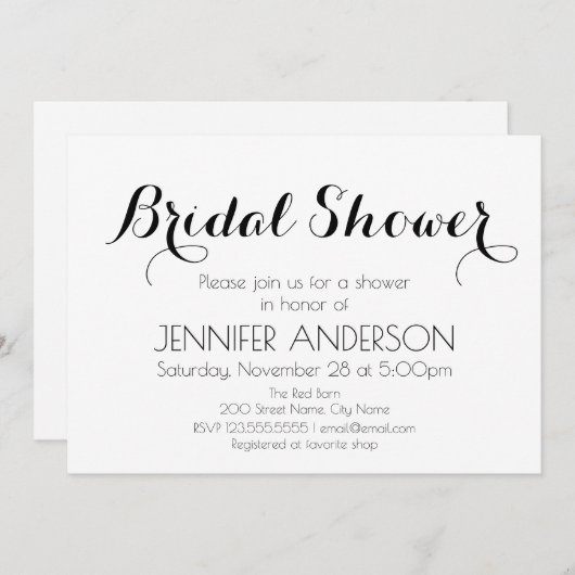 Brautparty (Vorne/Hinten)